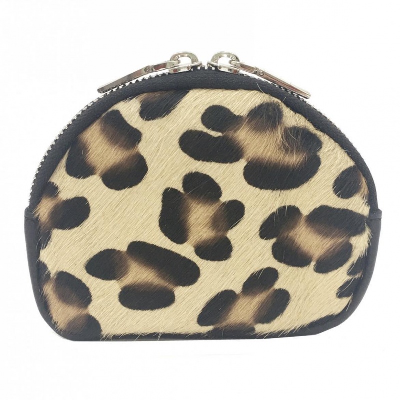 Leather Purse - Leopard